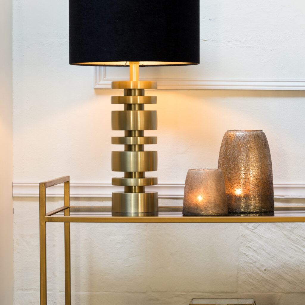 Desley Lamp Base | Matt Gold Finish