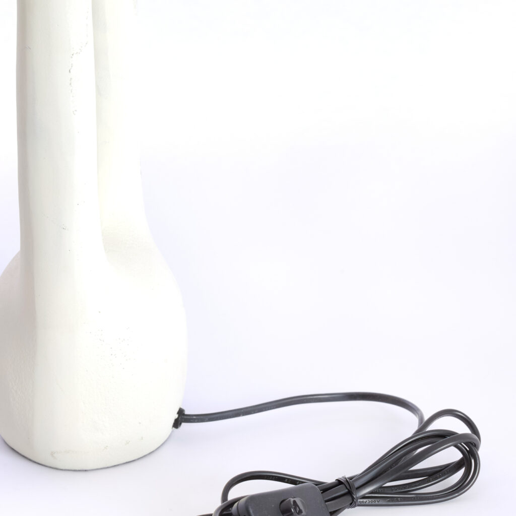 Elric Lamp Base | White