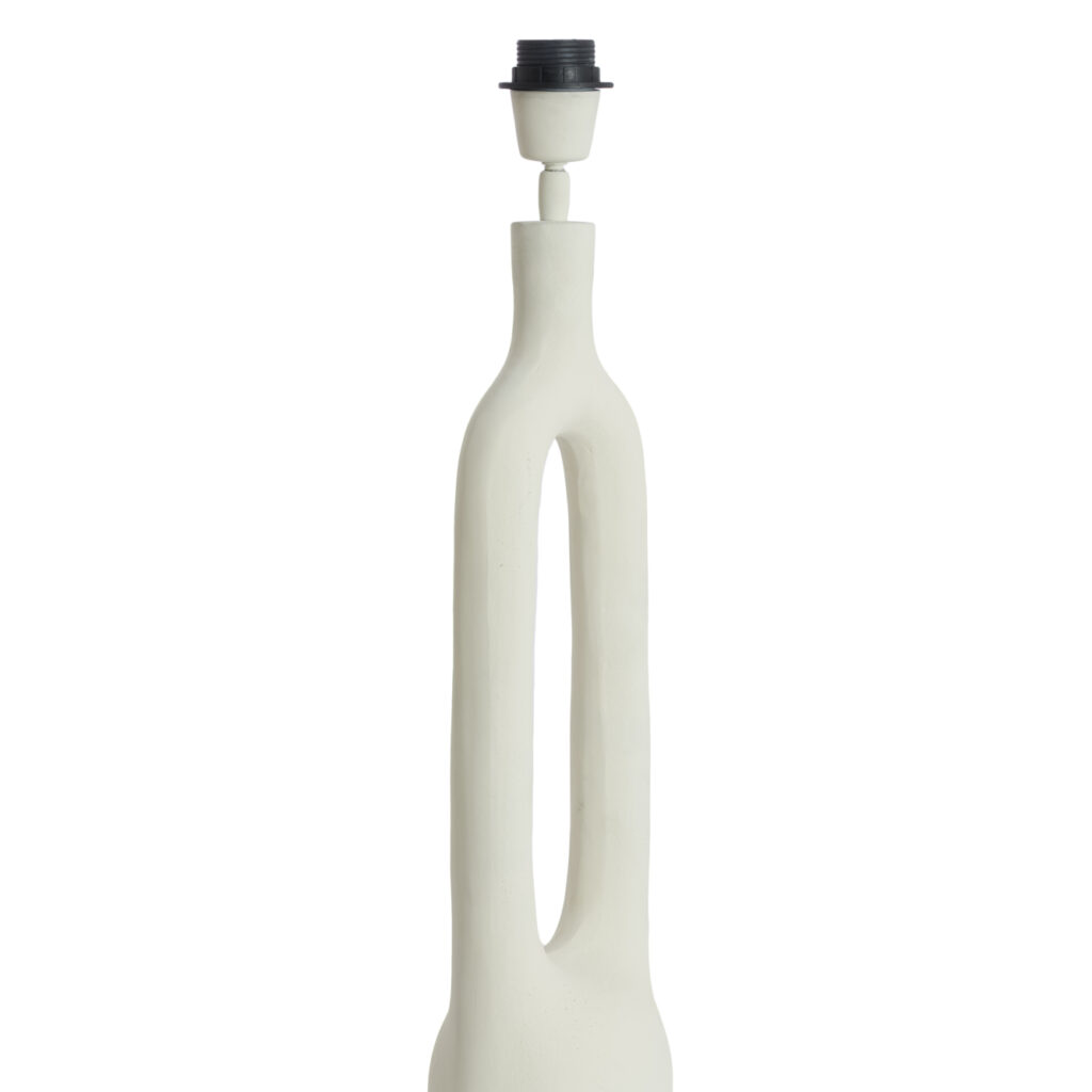 Elric Lamp Base | White