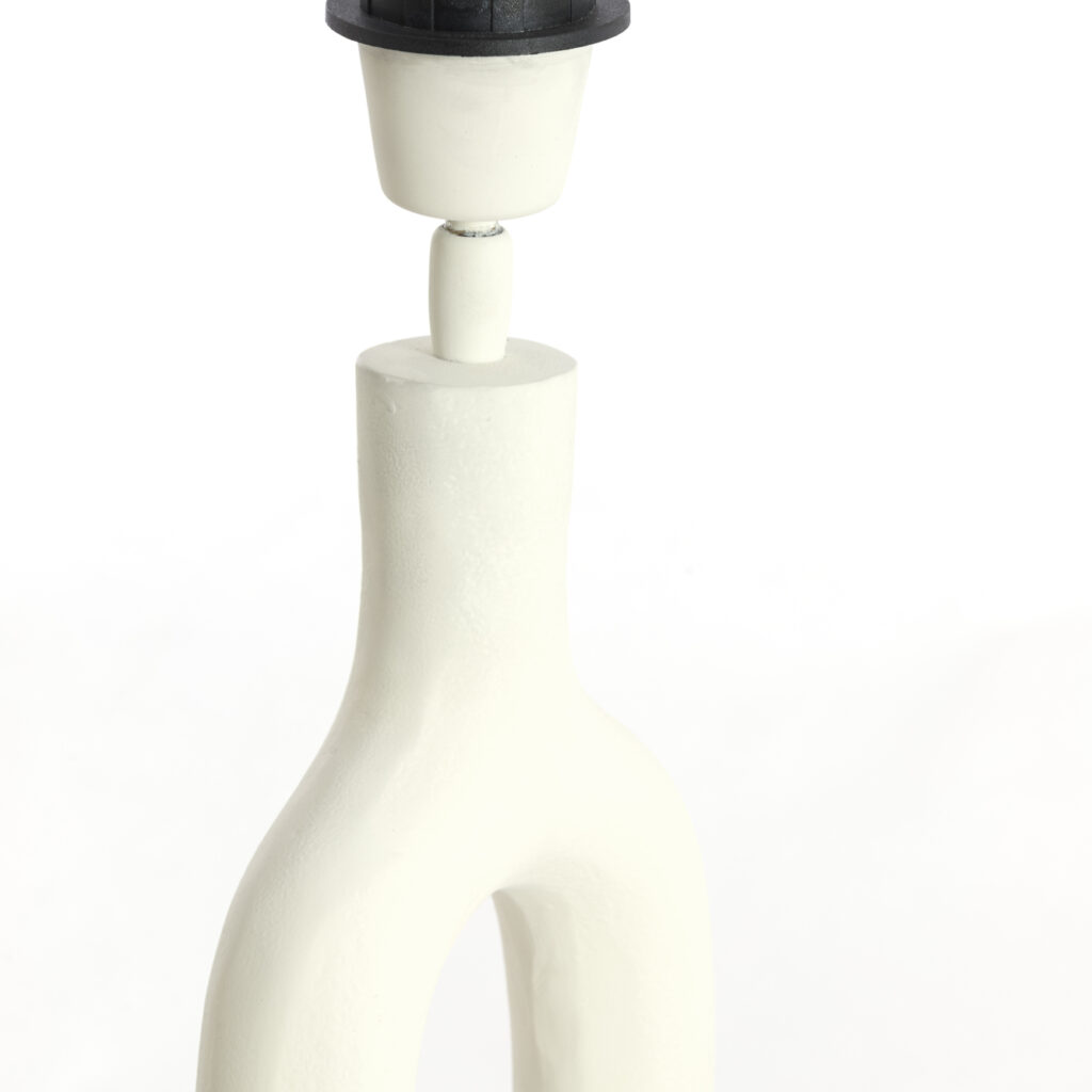 Elric Lamp Base | White