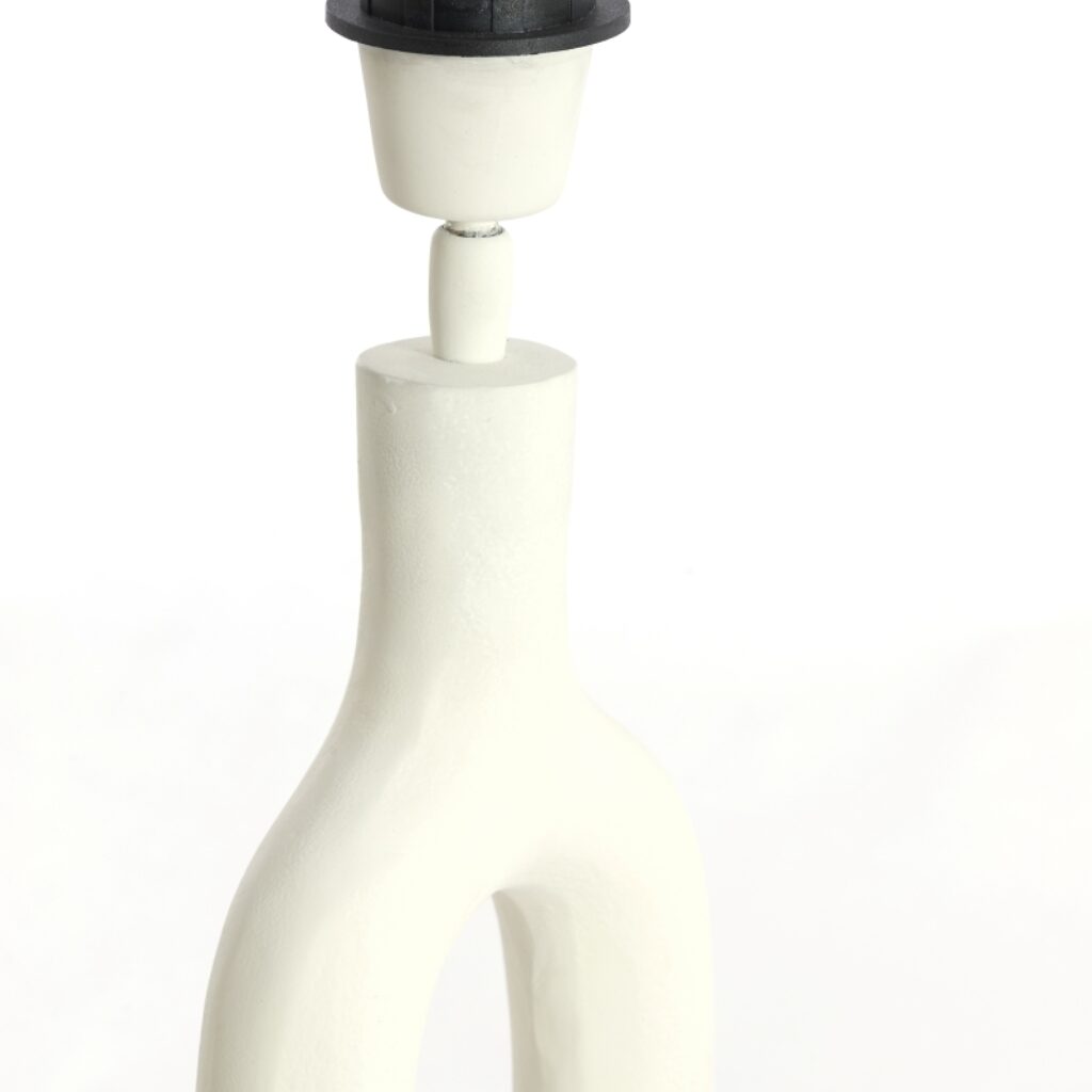 Elric Lamp Base | White