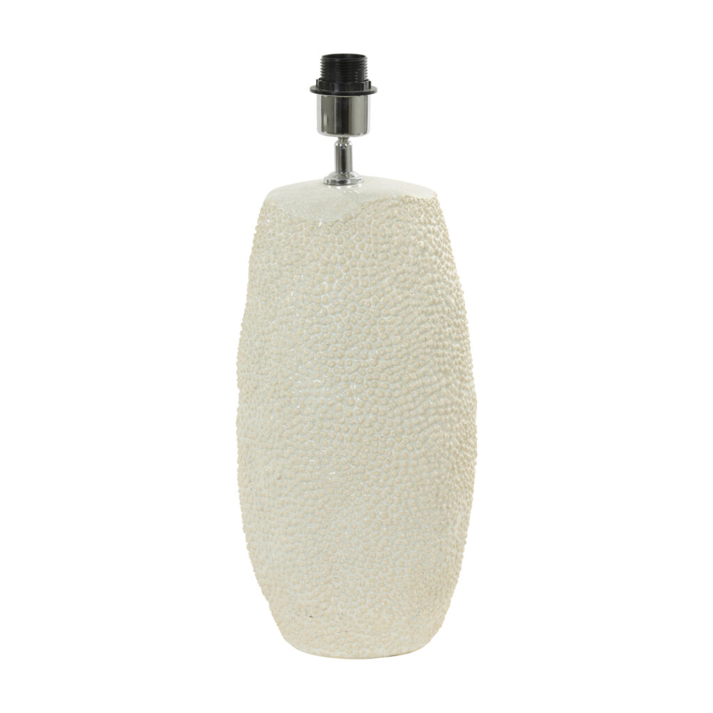 Kimberley Small Lamp Base | Cream Ceramic
