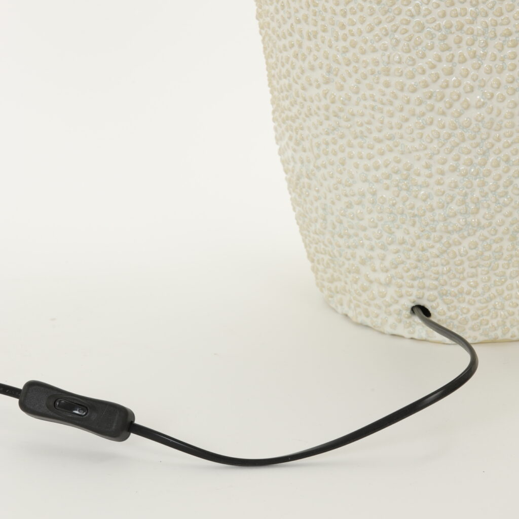 Kimberley Large Lamp Base | Cream Ceramic