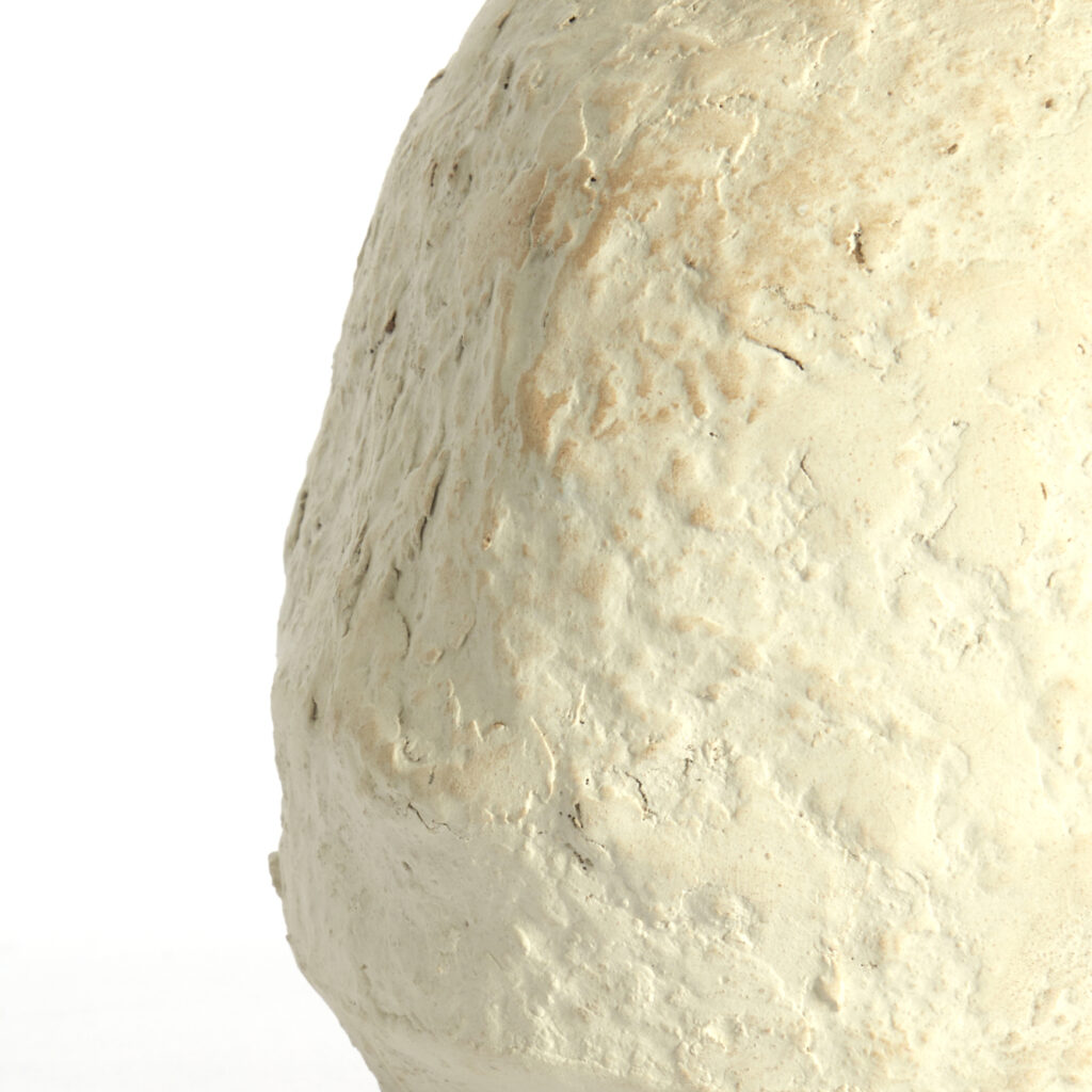 Marree Medium Lamp Base | Chalk White