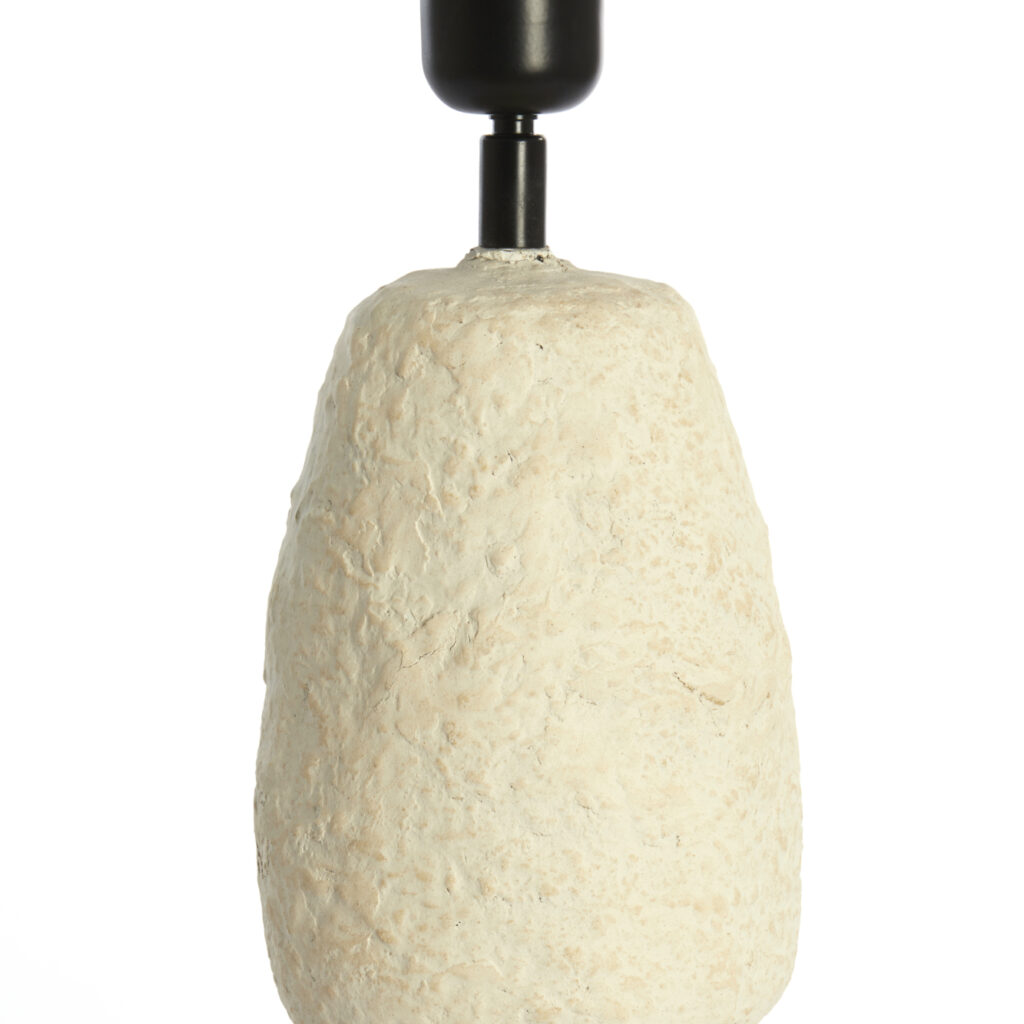 Marree Medium Lamp Base | Chalk White