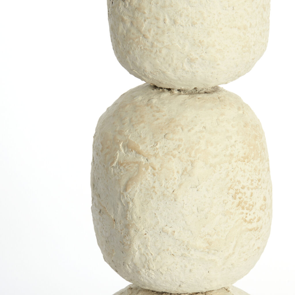 Marree Medium Lamp Base | Chalk White