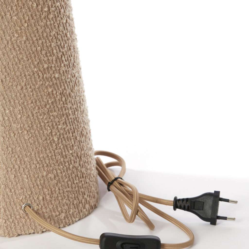 Mikkel Base and Shade | Boucle Fabric