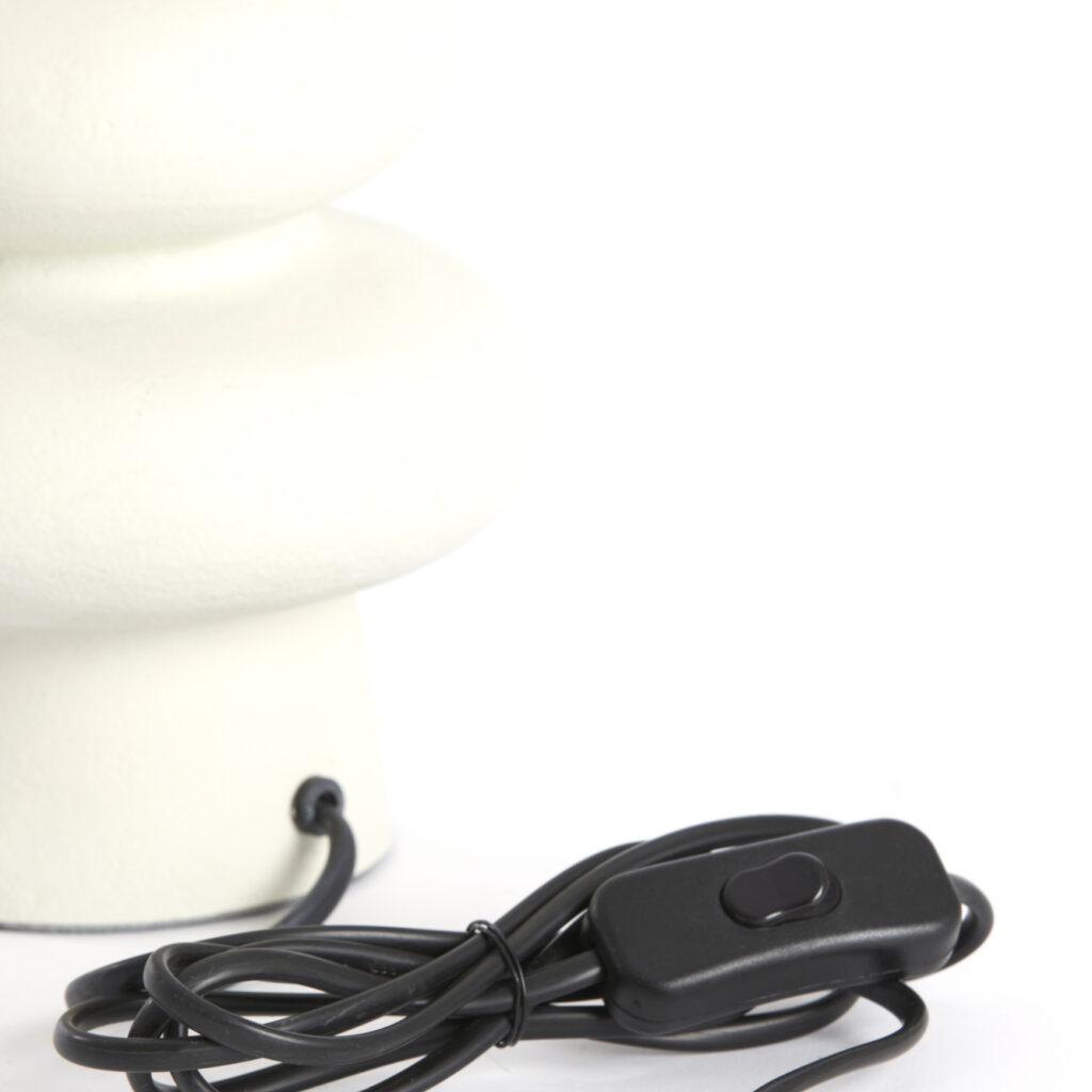 Olona Lamp Base | Chalk White