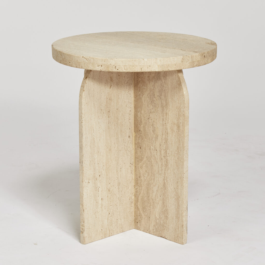 otinia side table | Travertine Sand