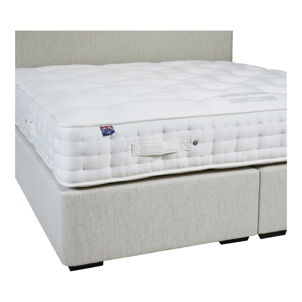 Covered Platform Top King Divan Base | Mitchell Cloth 05