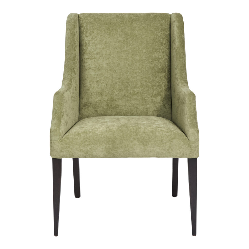 PROTOTYPE BEATRICE SIDE CHAIR | ROMO CRUSH WILLOW