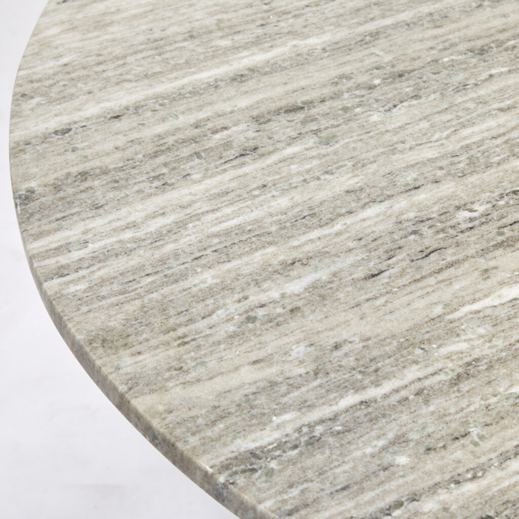 Rainne Dining/Centre Table | Antique Bronze and Taupe Marble