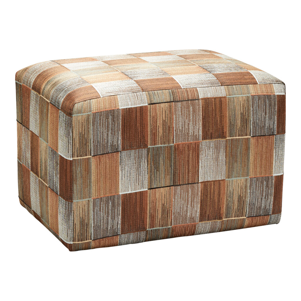 RECTANGULAR OTTOMAN | SEKANI CINNAMON