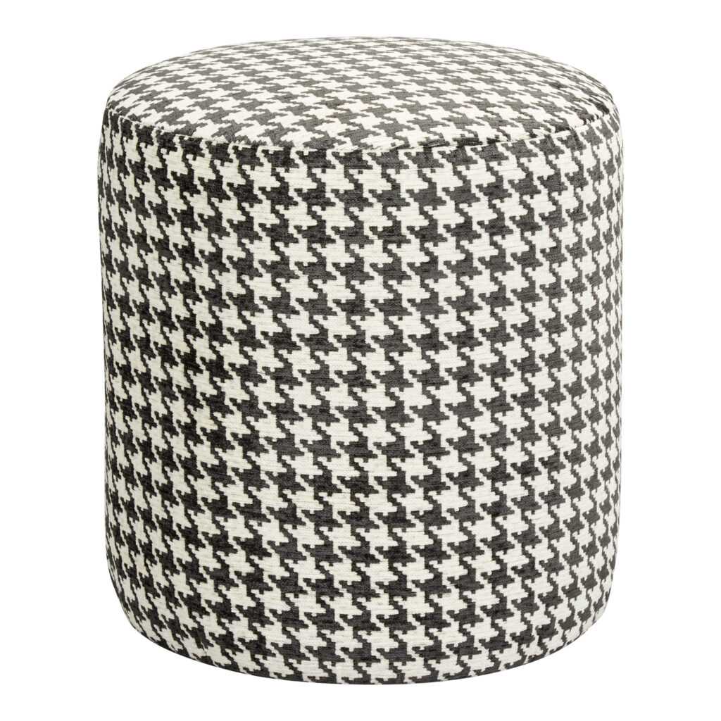 stock round stool | lazio salt and pepper