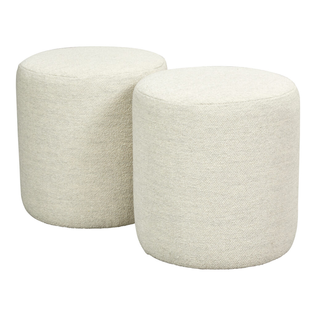 STOCK ROUND STOOL | MITCHELL CLOTH 05