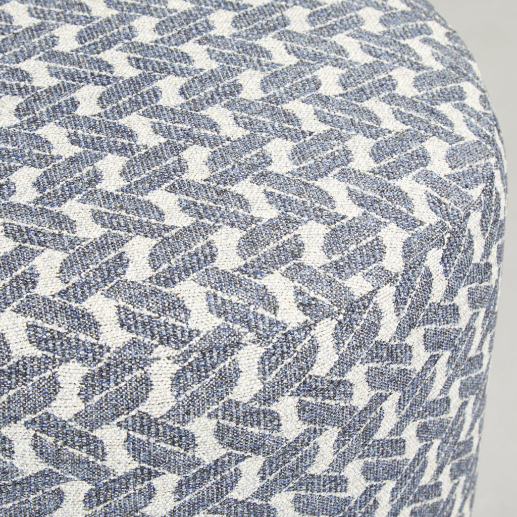 STOCK ROUND STOOL | PARADE INDIGO