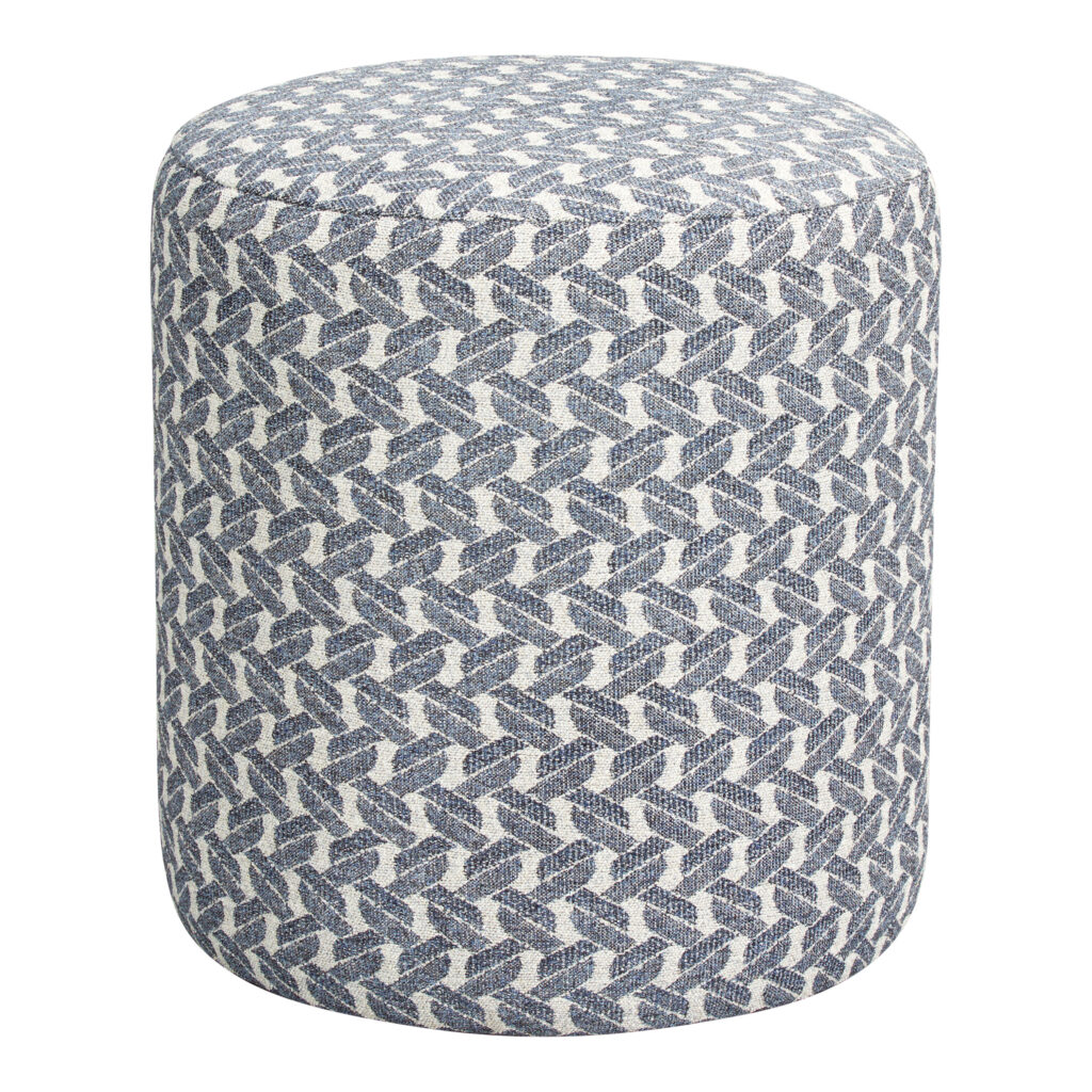 STOCK ROUND STOOL | PARADE INDIGO