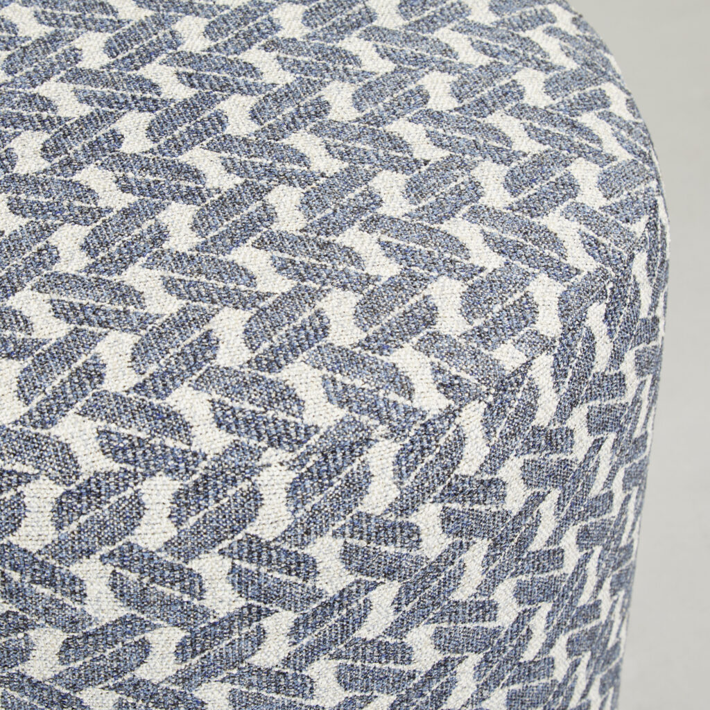STOCK ROUND STOOL | PARADE INDIGO