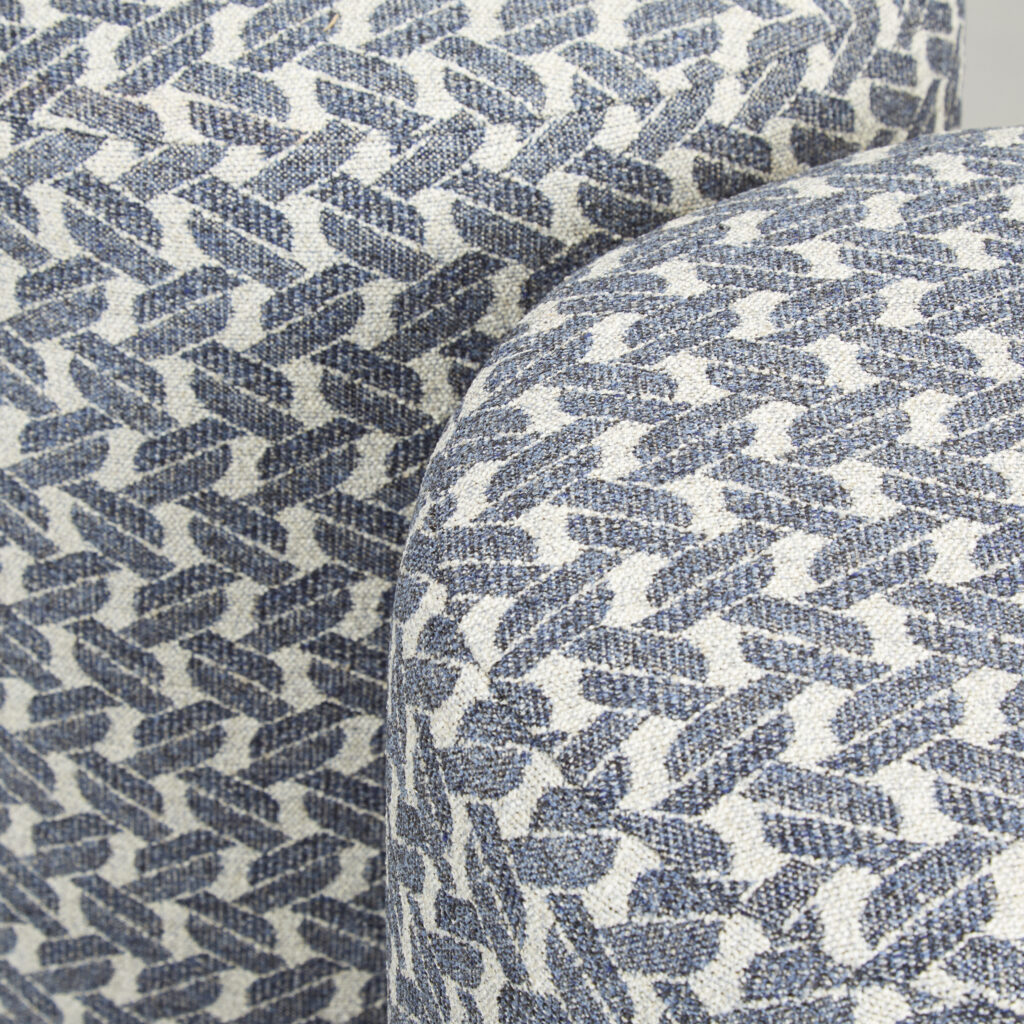 STOCK ROUND STOOL | PARADE INDIGO