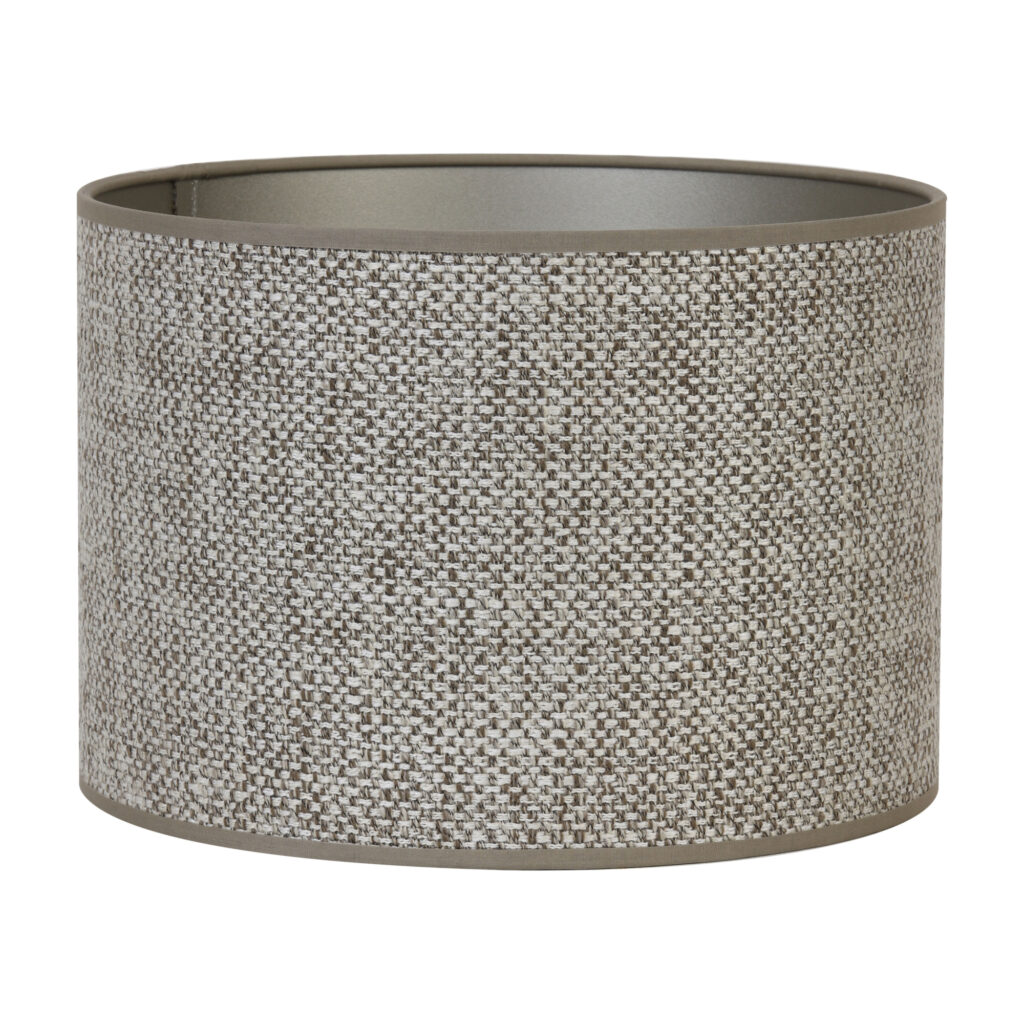 Saverna Medium Lamp Shade | Brown Beige