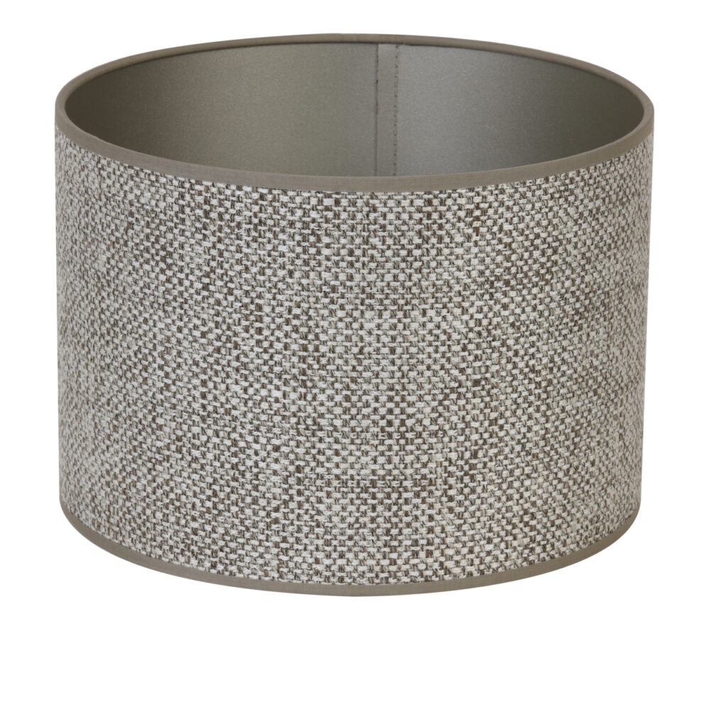 Saverna Medium Lamp Shade | Brown Beige