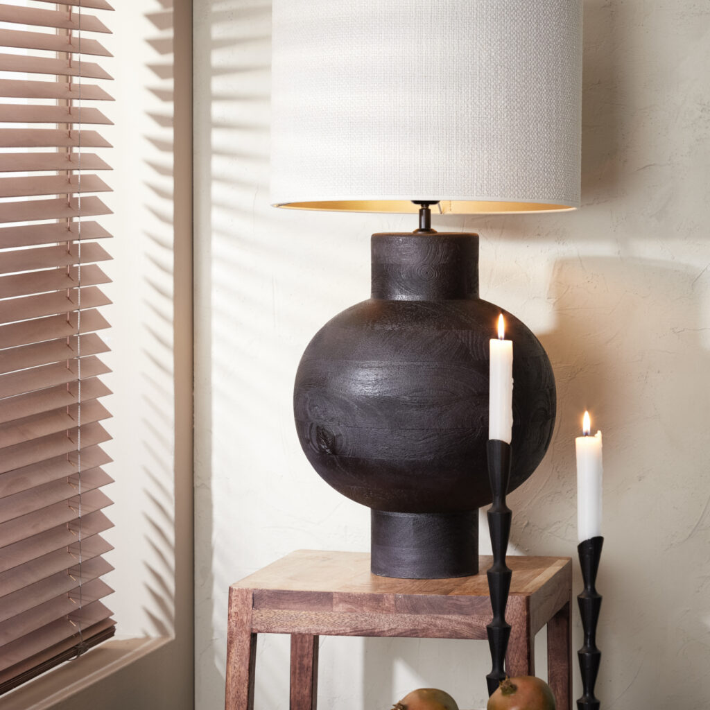 Saverna Medium Lamp Shade | Egg White