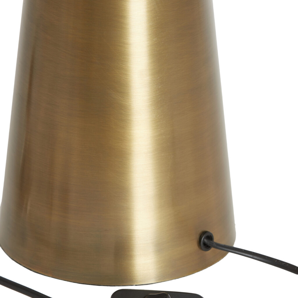 Yelos Metal Lamp Base | Antique Bronze Finish