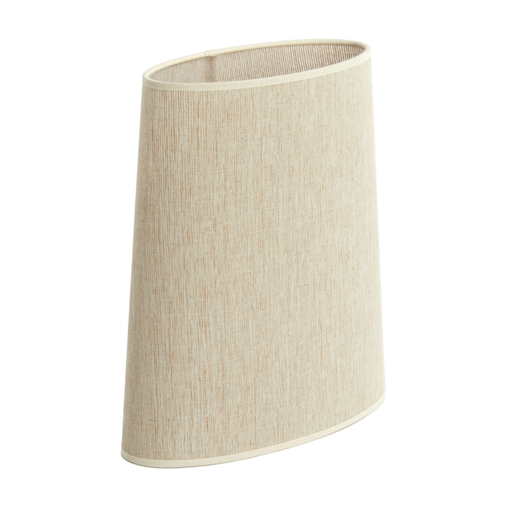 Brenda Oval Shade | Pearl White