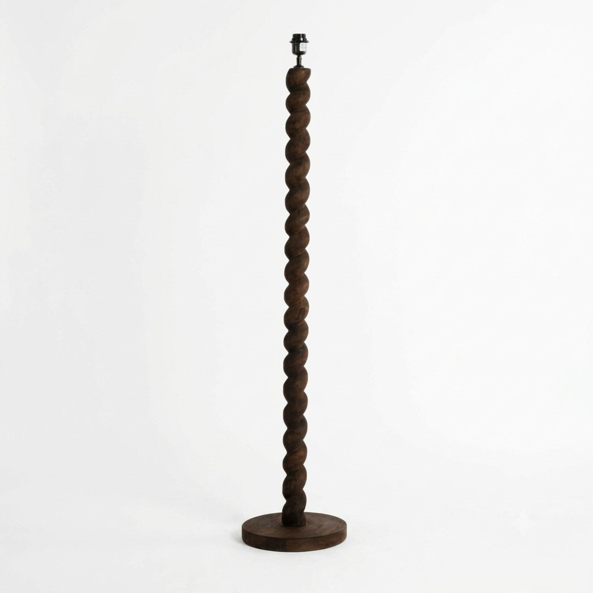 Nanna Floor Lamp | Dark Brown Wood