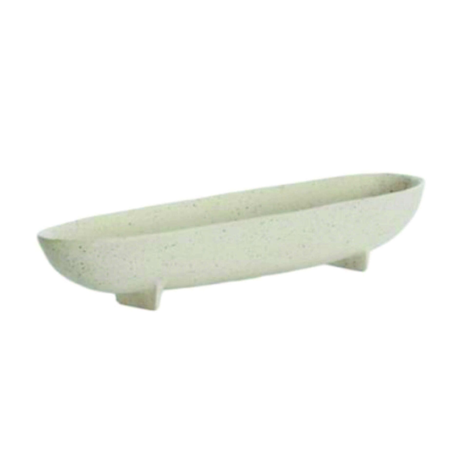 Rosana Dish | White Grey 500mm
