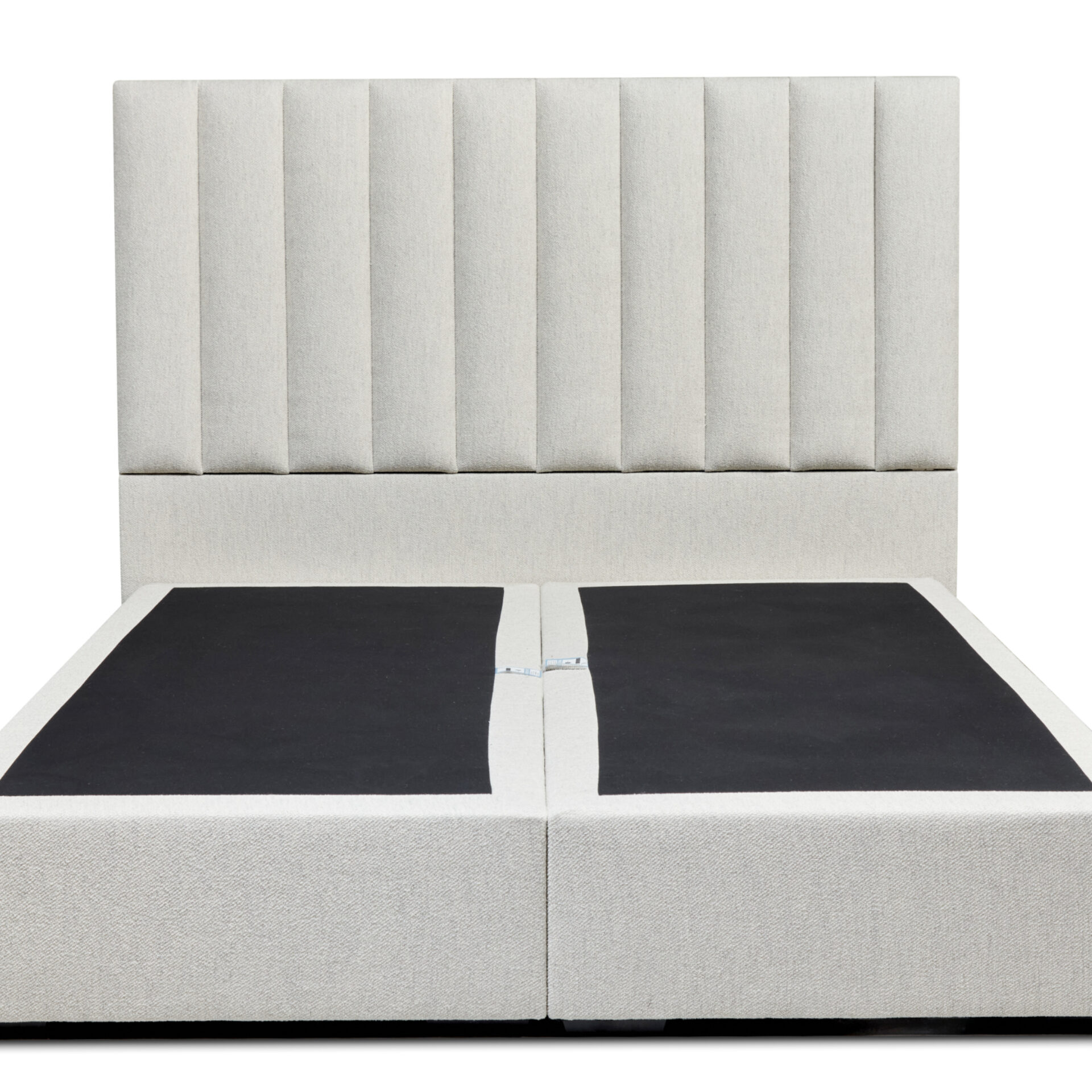 Channelled King Headboard | Mitchell Cloth 05