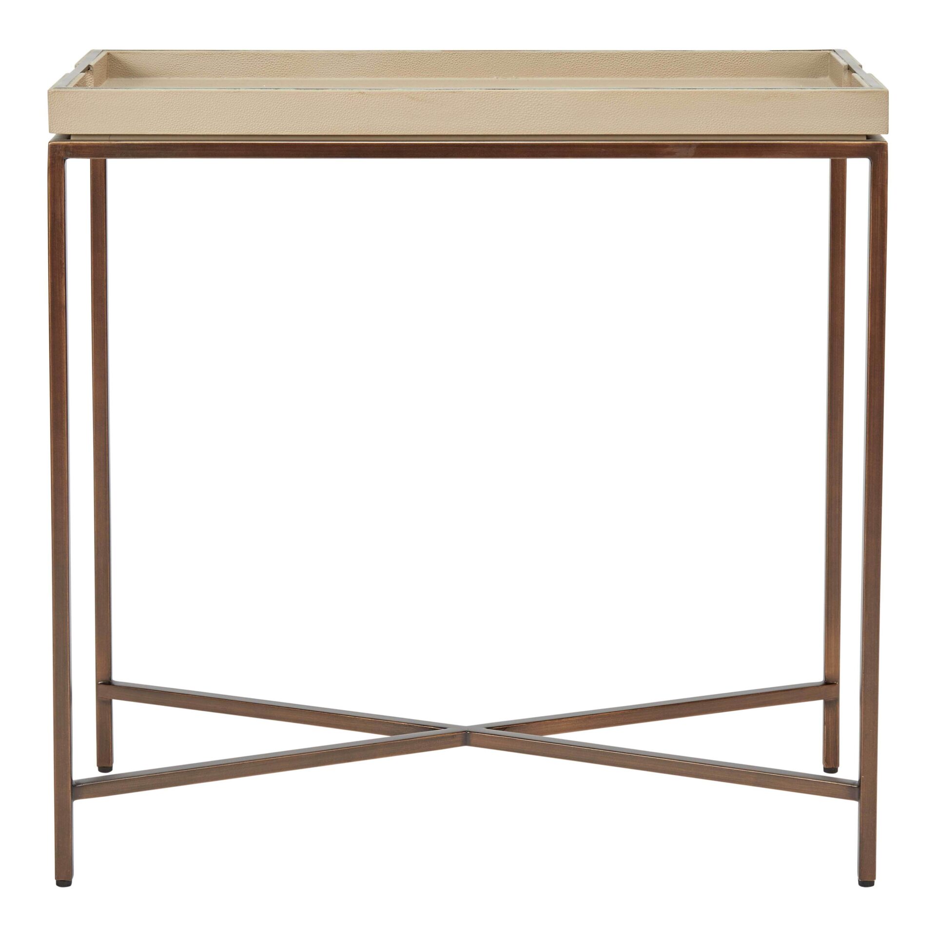 collins console table 750 | taupe shagreen