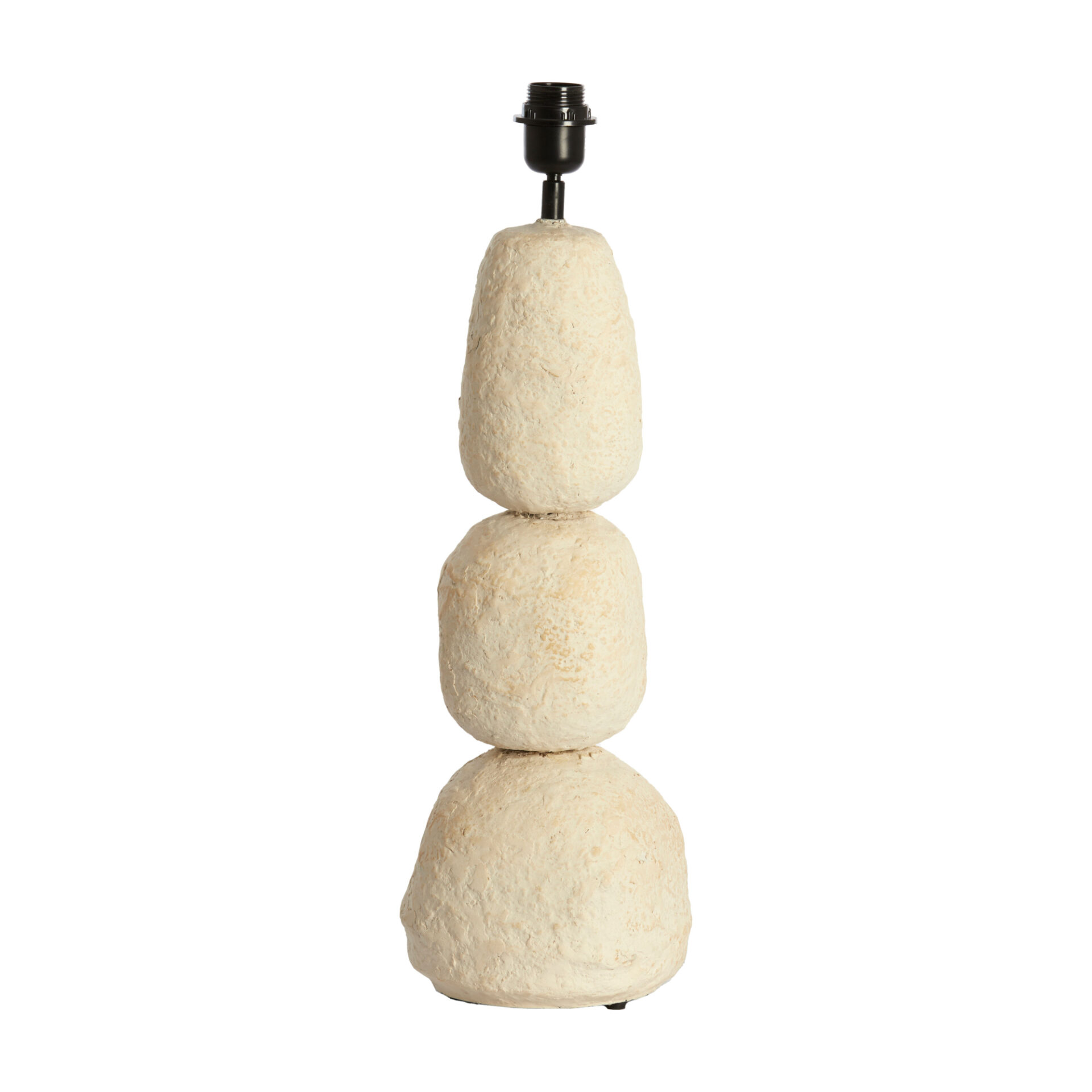 Marree Medium Lamp Base | Chalk White