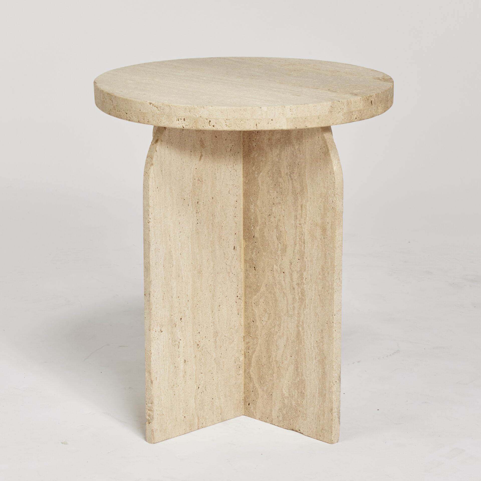 otinia side table | Travertine Sand