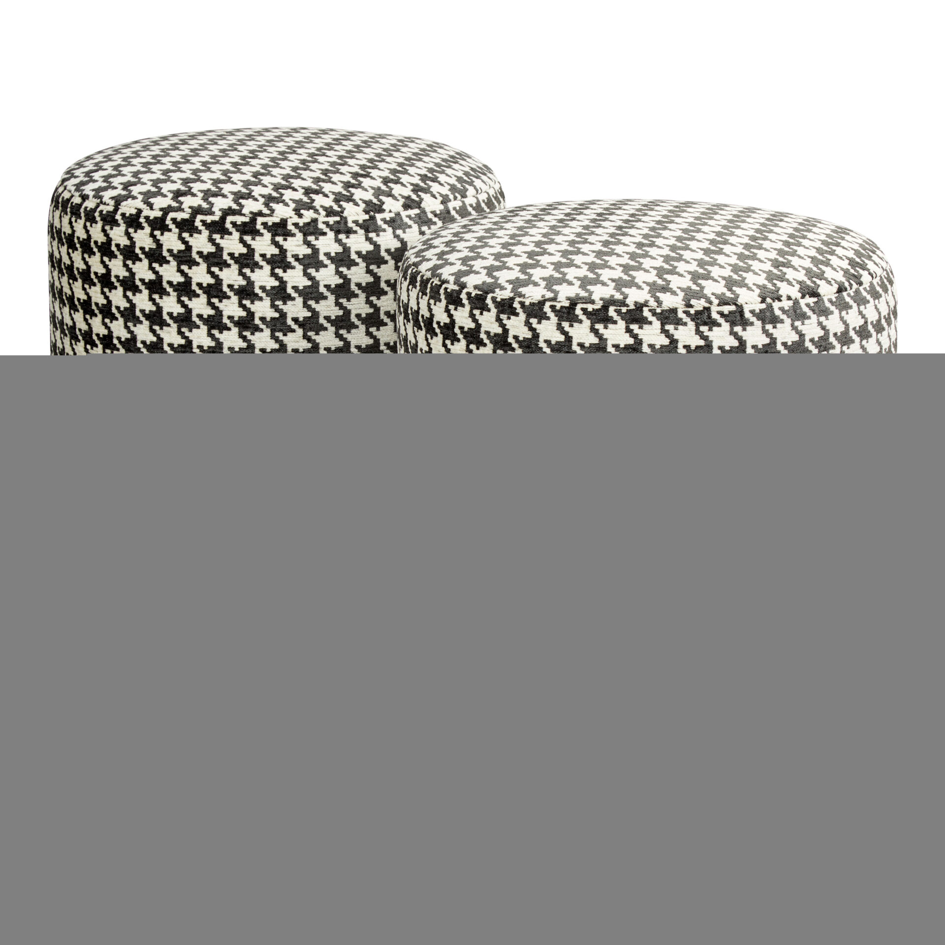 stock round stool | lazio salt and pepper