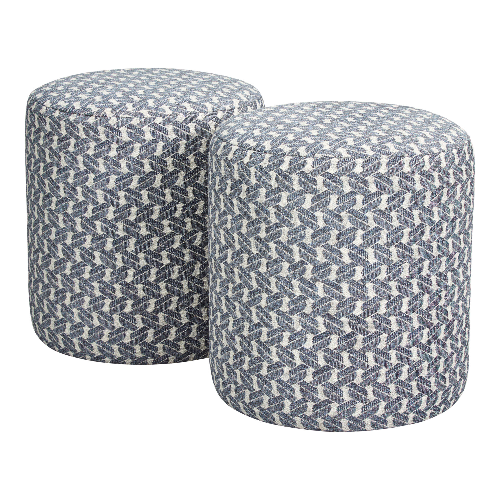 STOCK ROUND STOOL | PARADE INDIGO