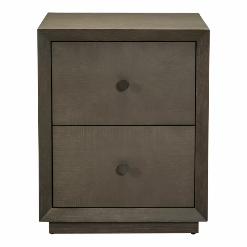 Seattle Bedside | Washed Oak, 500mm