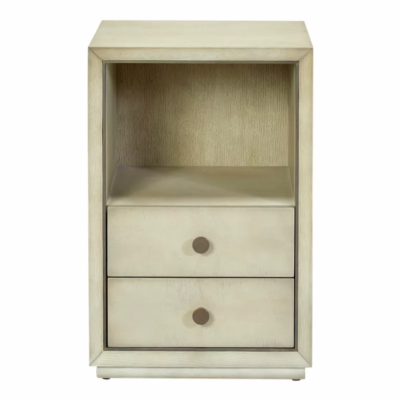 Arlington Bedside | Light Oak, 400mm