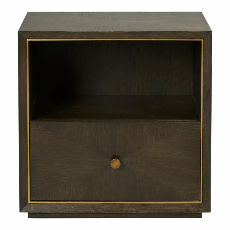 Arlington Bedside | Chocolate Oak, 600mm