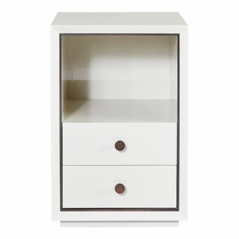 Arlington Bedside | French Grey, 400mm