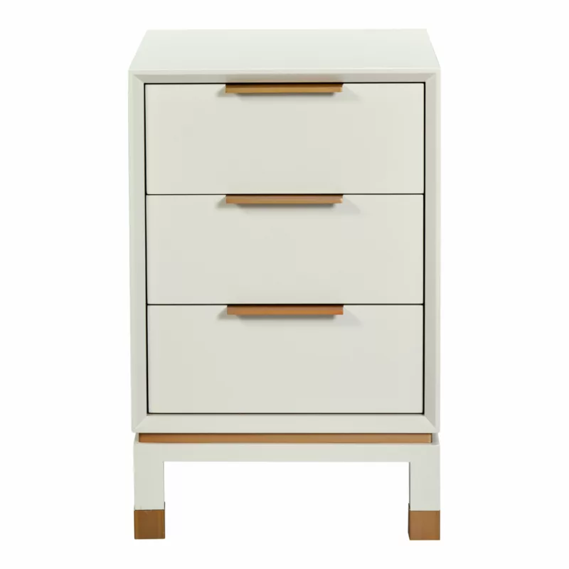 Baxter Bedside | Matt French Grey, 400mm
