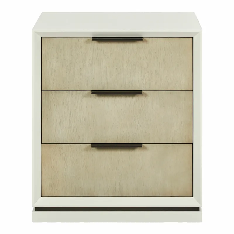 Savannah Bedside | Grey Oak Light, 500mm