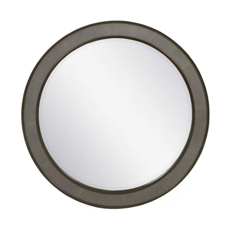 Aspen Round Mirror | Dove, 750mm