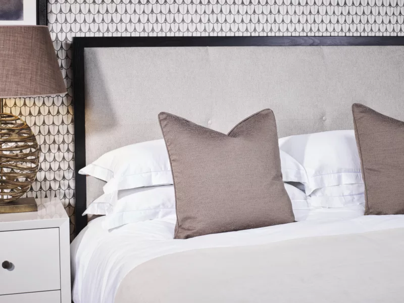 Modern London 2 Buttoned Headboard