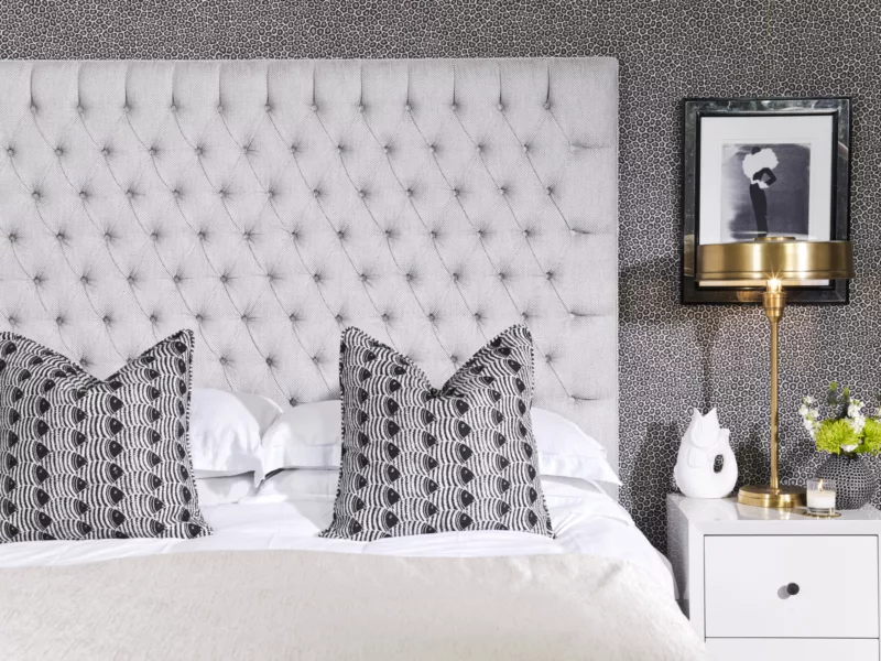 Deep Buttoned Headboard