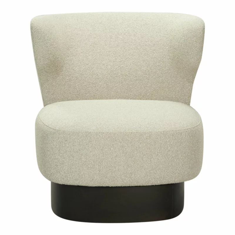 Coltraine Swivel Occasional Chair | Gillespie Boucle 05