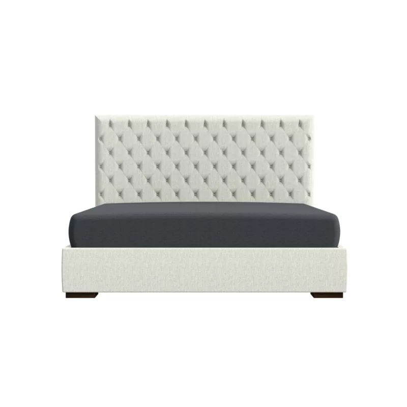 Deep Buttoned Upholstered Bed
