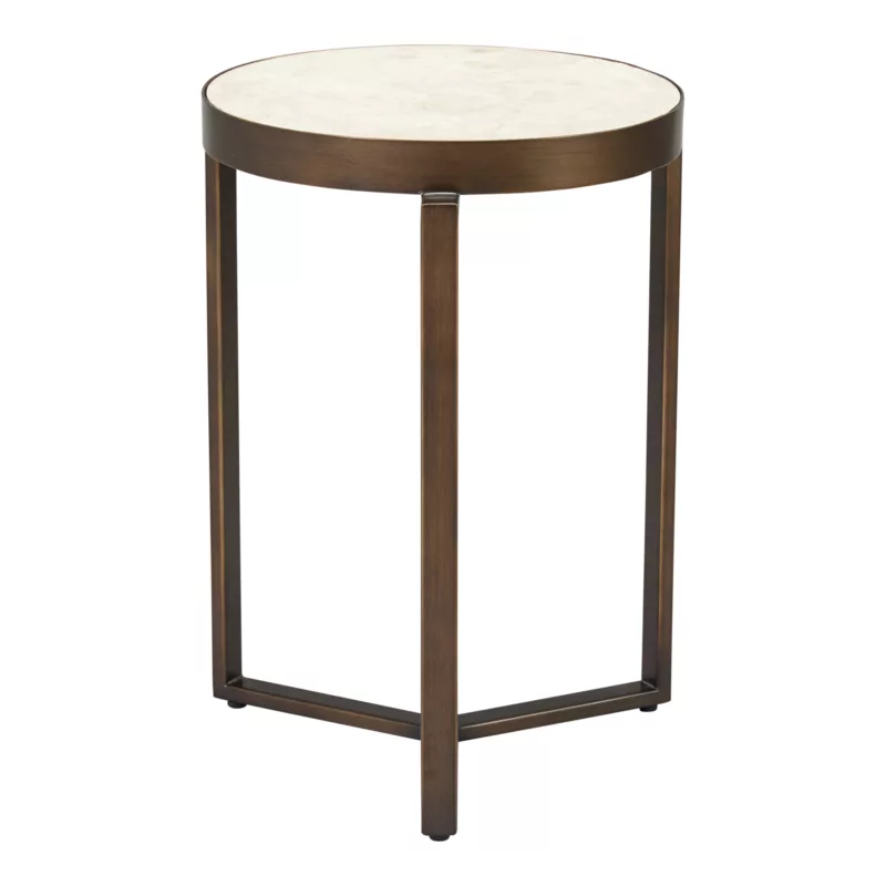 Renette Side Table | Light Stone