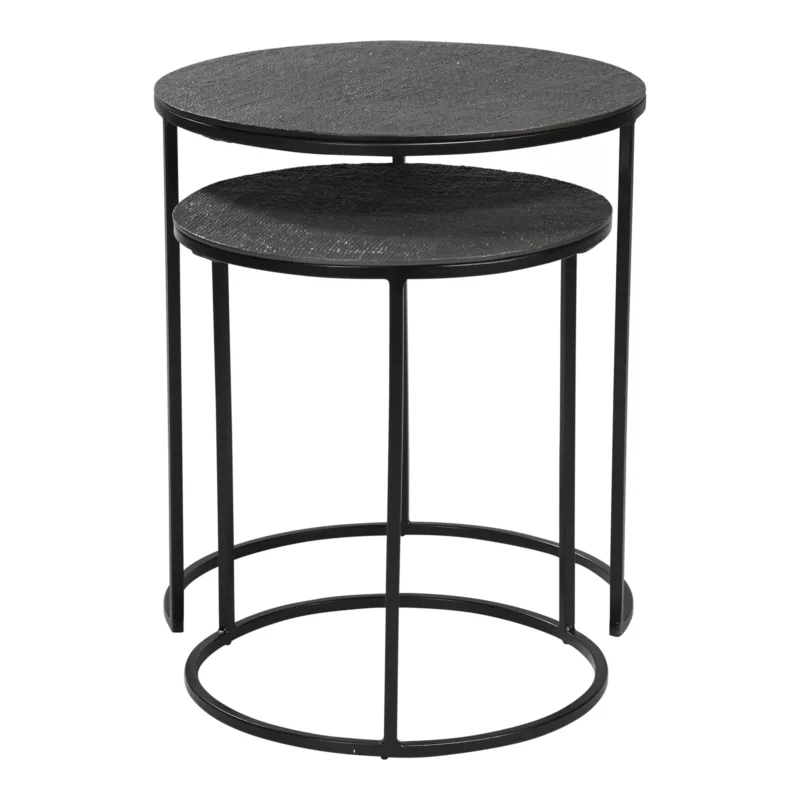 Rengo Nest of Tables | Antique Bronze