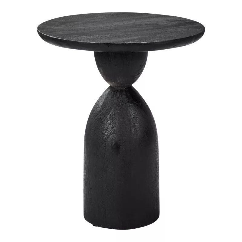 Tangier Side Table | Black Mango Wood